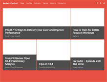 Tablet Screenshot of barbellcentral.com